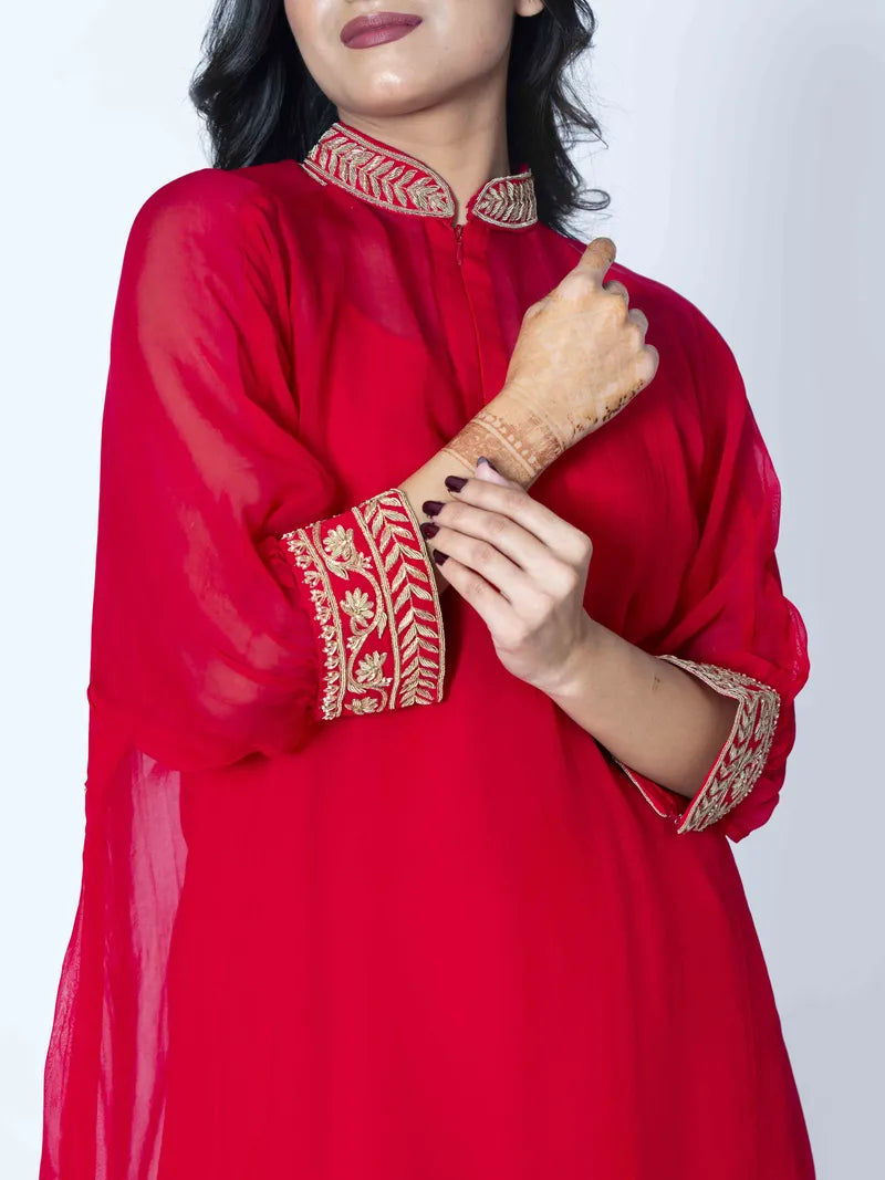Scarlet Grace: Red Co-Ord Set