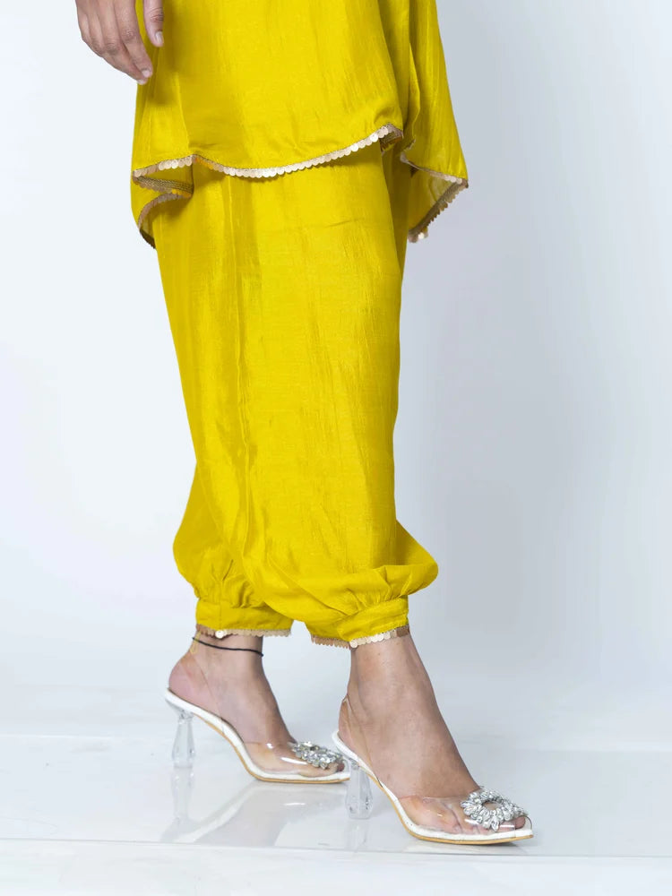 Mustard Rayon Co-Ord Set
