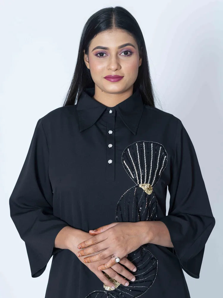 Midnight Chic Black Co-Ord Set