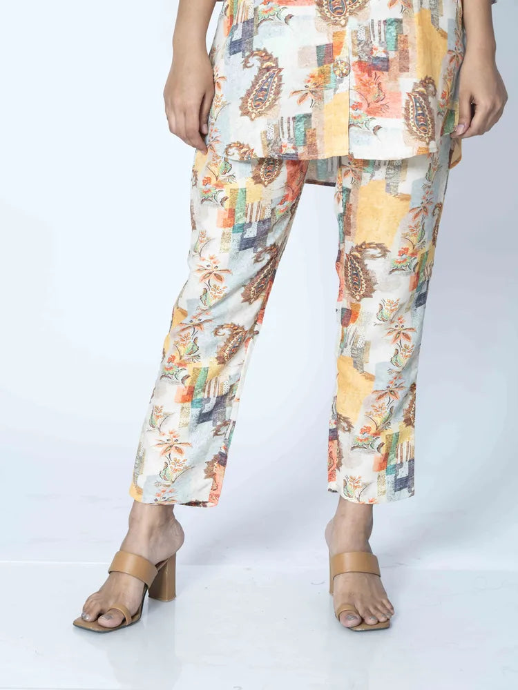 Printed Elegance Co-Ord Set