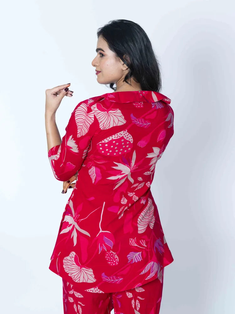 Regal Radiance: Rani Rayon Co-Ord Set