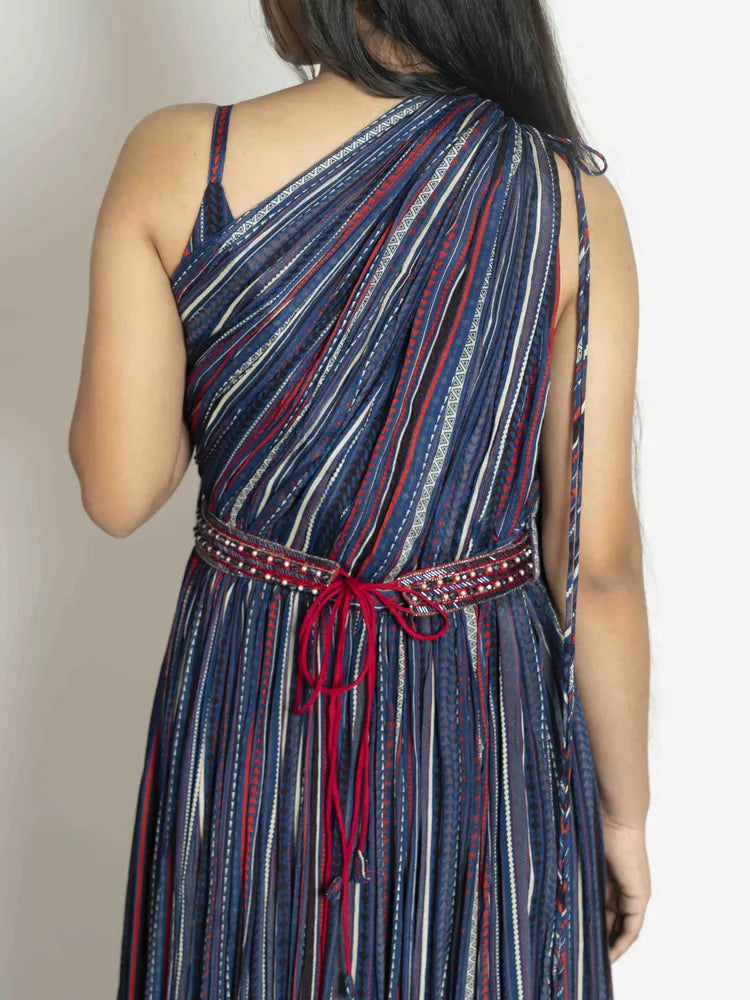 Printed Lehenga Gown