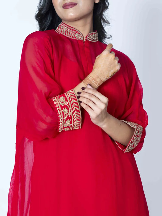 Scarlet Grace: Red Co-Ord Set