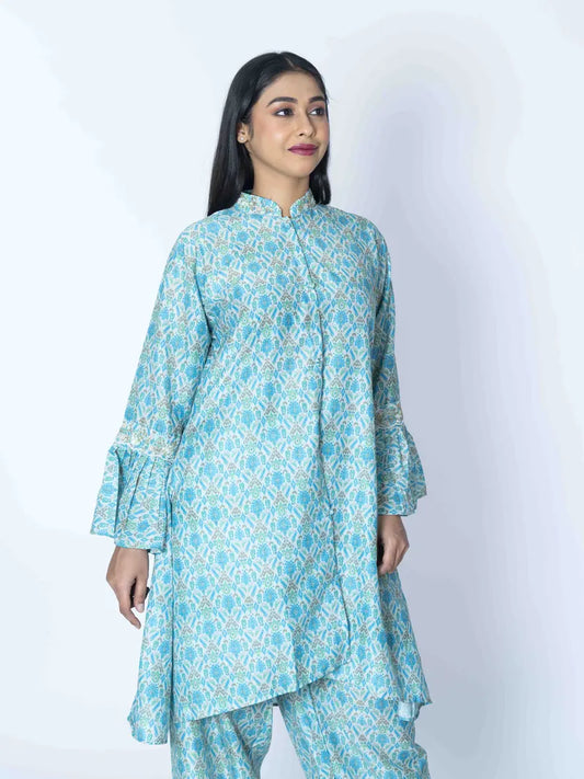 Patterned Elegance: Printed Co-Ord Set