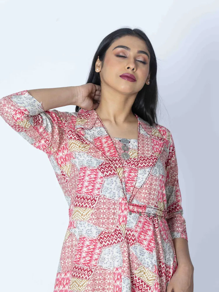 Artistic Prints: Rayon Co-Ord Set