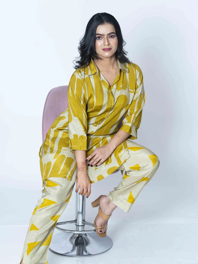 Golden Glow Co-Ord Set