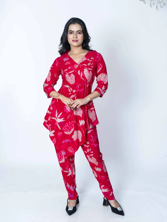 Regal Radiance: Rani Rayon Co-Ord Set