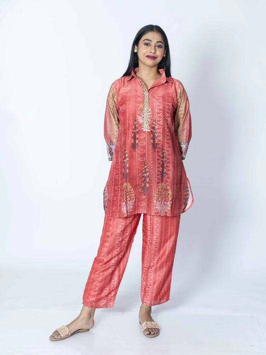 Elegant Essence – Rayon Co-ord Set