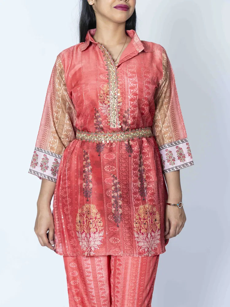 Elegant Essence – Rayon Co-ord Set