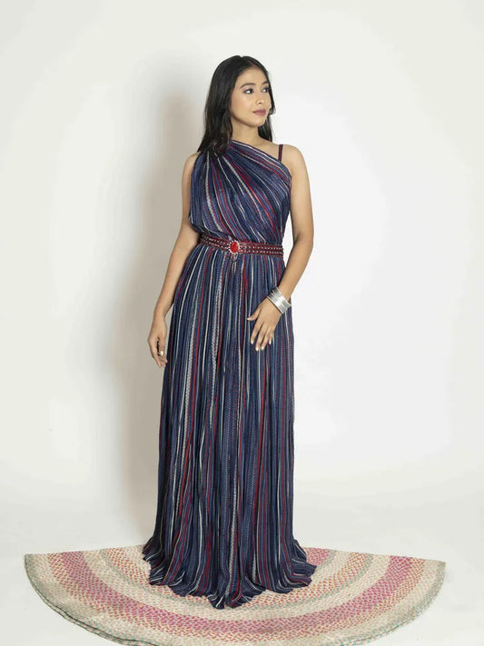 Printed Lehenga Gown